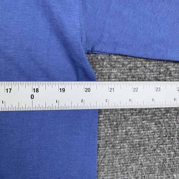 Vintage Mauritius Yacht Club T-Shirt Men's Medium Blue Ocean Private Rich NWT - Picture 6 of 7